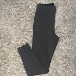 White House Black Market Leggings charcoal color size Small